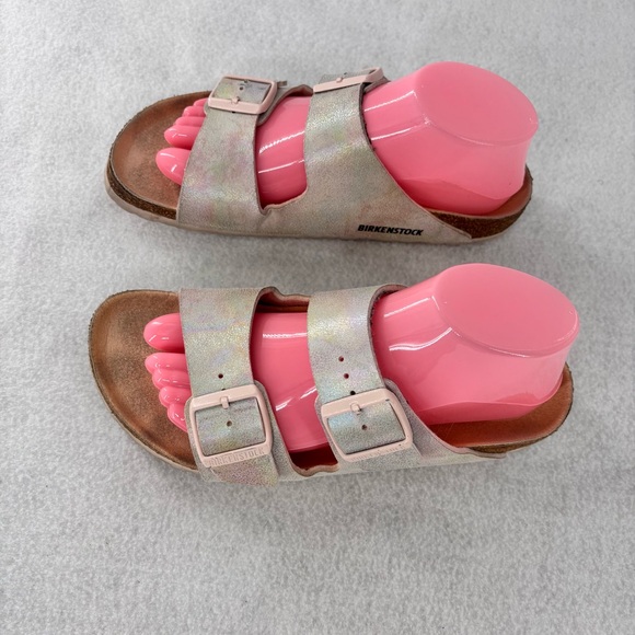 Birkenstock Arizona Women’s Vegan Microfiber Size 39 Multicolor - Picture 3 of 7